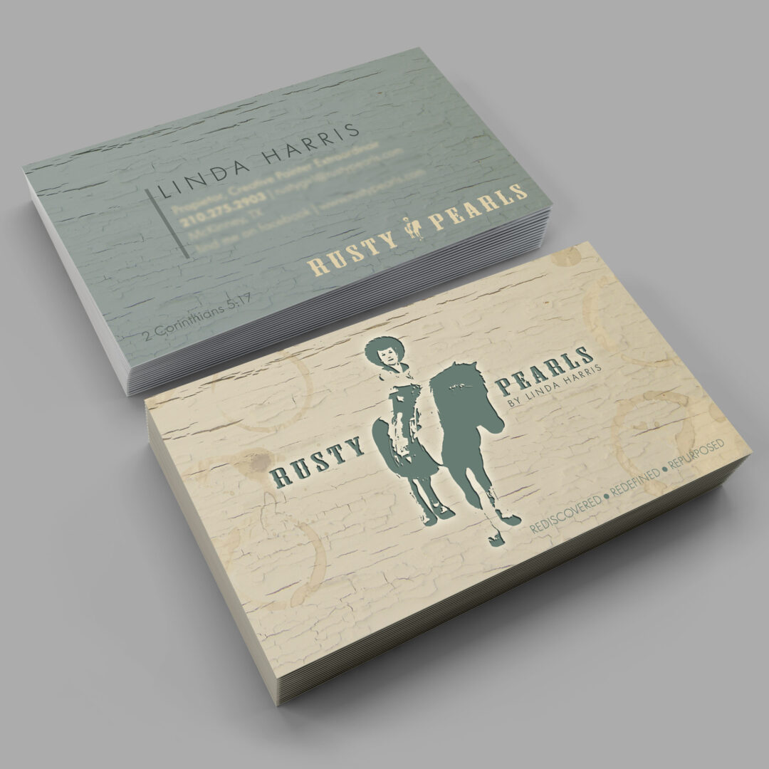 Branding | Business Cards | Rusty Pearls